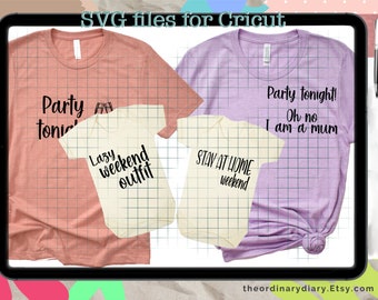 Weekend SVG, svg file, png file, lazy weekend svg, bodysuit svg, baby tee svg, svg files for Cricut, stay home svg, bookworm svg , lazy svg,