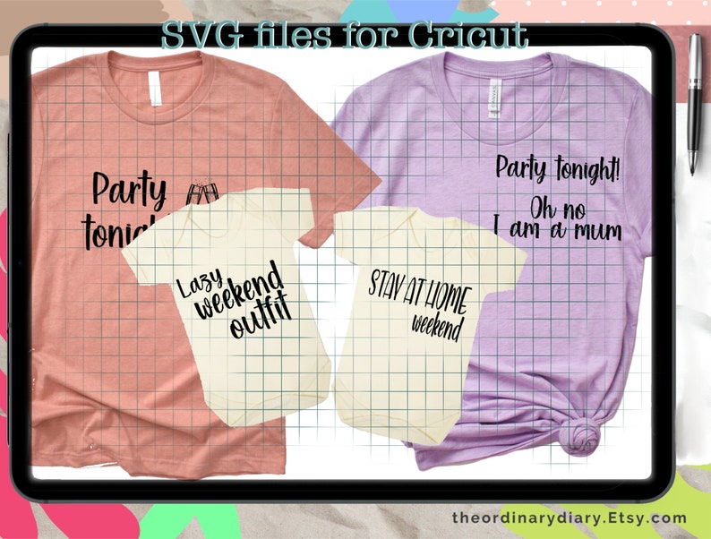 Weekend SVG, svg file, png file, lazy weekend svg, bodysuit svg, baby tee svg, svg files for Cricut, stay home svg, bookworm svg , lazy svg, image 1