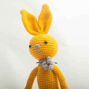 Bunny Crochet PATTERN, rabbit amigurumi, bunny amigurumi crochet pattern image 3