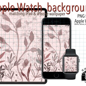 Apple Watch wallpaper, Watch background, pink Apple Watch background, Apple Watch face, Watch face, Apple Watch design, image 1