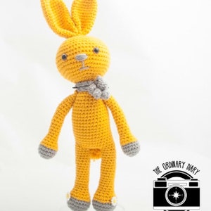 Bunny Crochet PATTERN, rabbit amigurumi, bunny amigurumi crochet pattern image 7