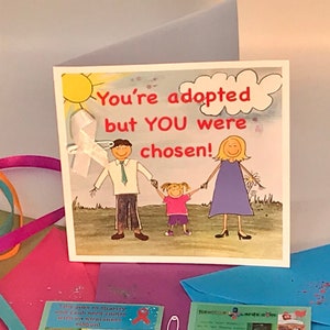 Carta ragazza adottata