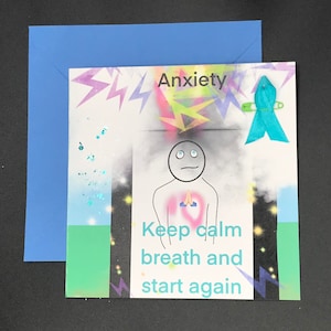 Carte de vœux d’anxiété