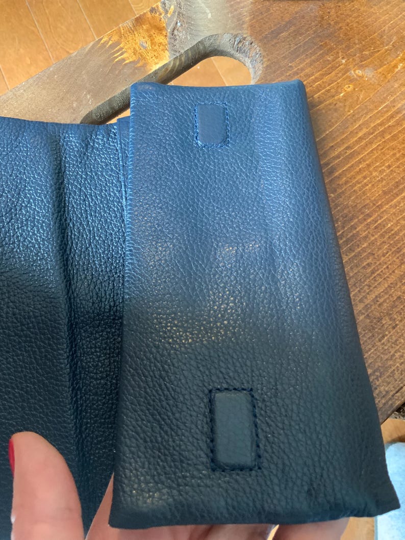 Brighton pebbled leather tri fold wallet image 9