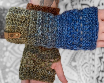 Crochet Fingerless Gloves / Arm Warmers