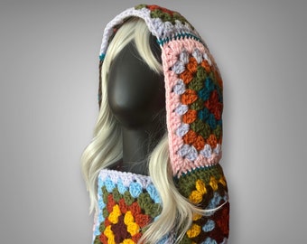 Crochet Grannysquare Balaclava