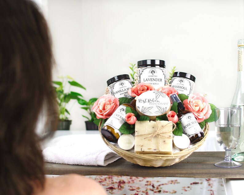 Organic gift basket mindfulness gift care package self Etsy