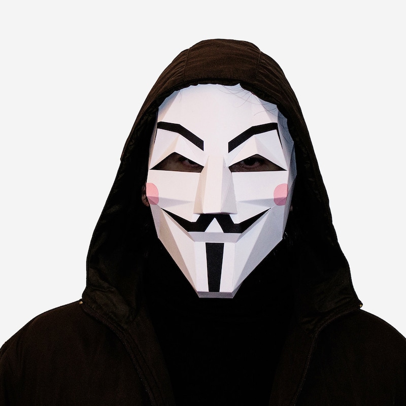 Guy Fawkes Mask - Etsy