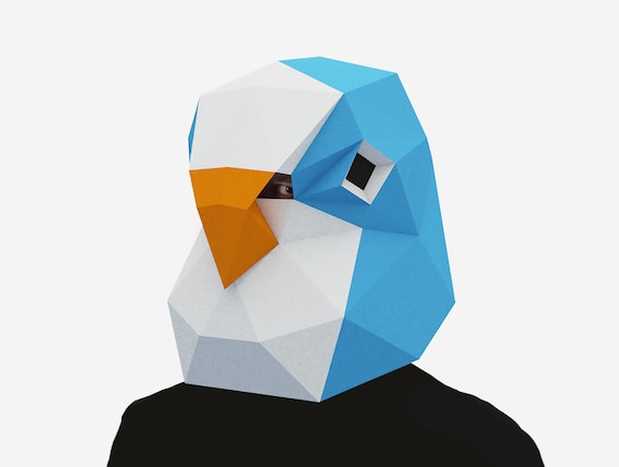 Diy Budgie Mask Bird Mask 3d Paper Craft Template Halloween Mask Printable Low Poly Paper Mask Instant Pdf Download Origami Gift Idea Diy Budgie Mask Bird Mask 3d Paper Craft Template Halloween Mask Printable Low Poly Paper Mask Instant Pdf Download Origami Gift Idea