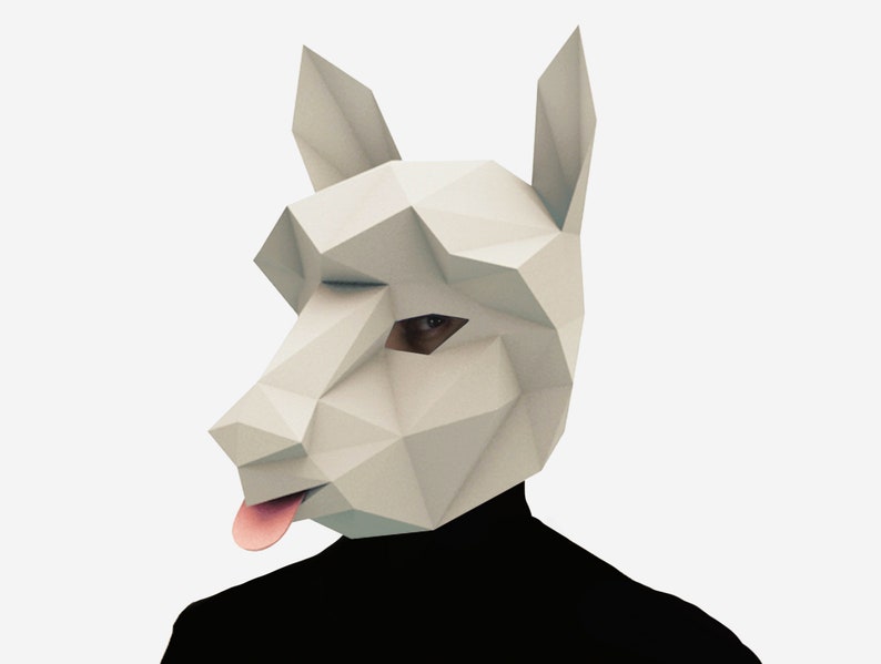 diy-llama-mask-3d-paper-craft-template-halloween-mask-etsy