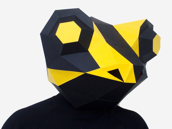 Rubber Duck Mask DIY Paper Mask Template – Lapa Studios