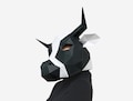 DIY Low Poly Cow Mask: Papercraft Animal Head Costume (Printable PDF Download)