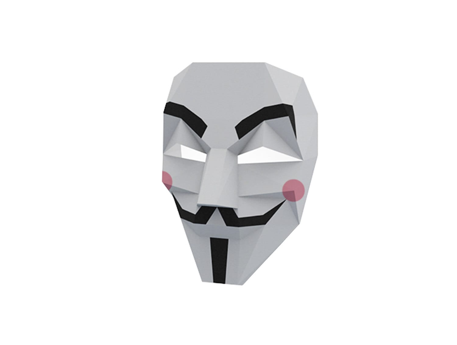 GUY FAWKES  🎃 Guy Fawkes Mask・ 3D File for ・Cults
