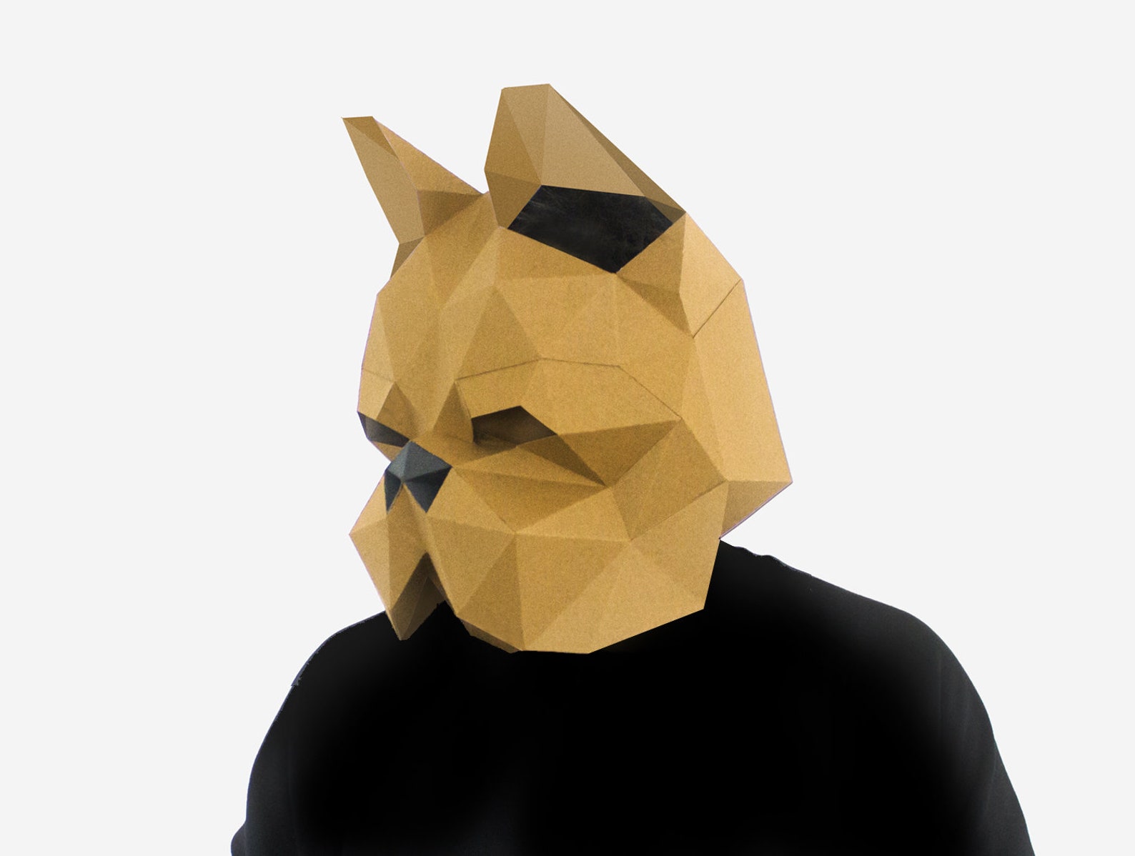 Dog Pack Costume Mask DIY Printable Animal Head Instant Pdf | Etsy