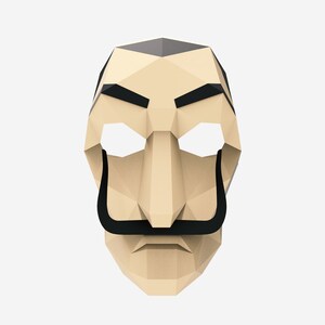 Salvador Dali Mask, DIY Printable Dali Head, Instant Pdf Download, DIY ...