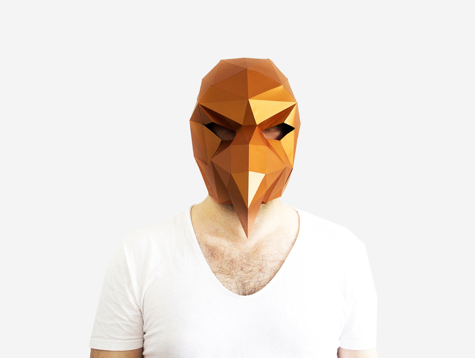 Vulture Mask Wild Bird Mask 3D Paper Craft Template - Etsy Australia
