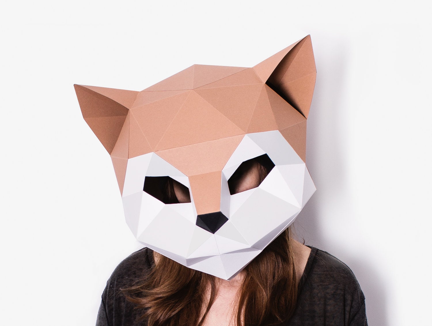 DIY Cat Mask Template Paper Craft Kitten Mask DIY Printable Etsy
