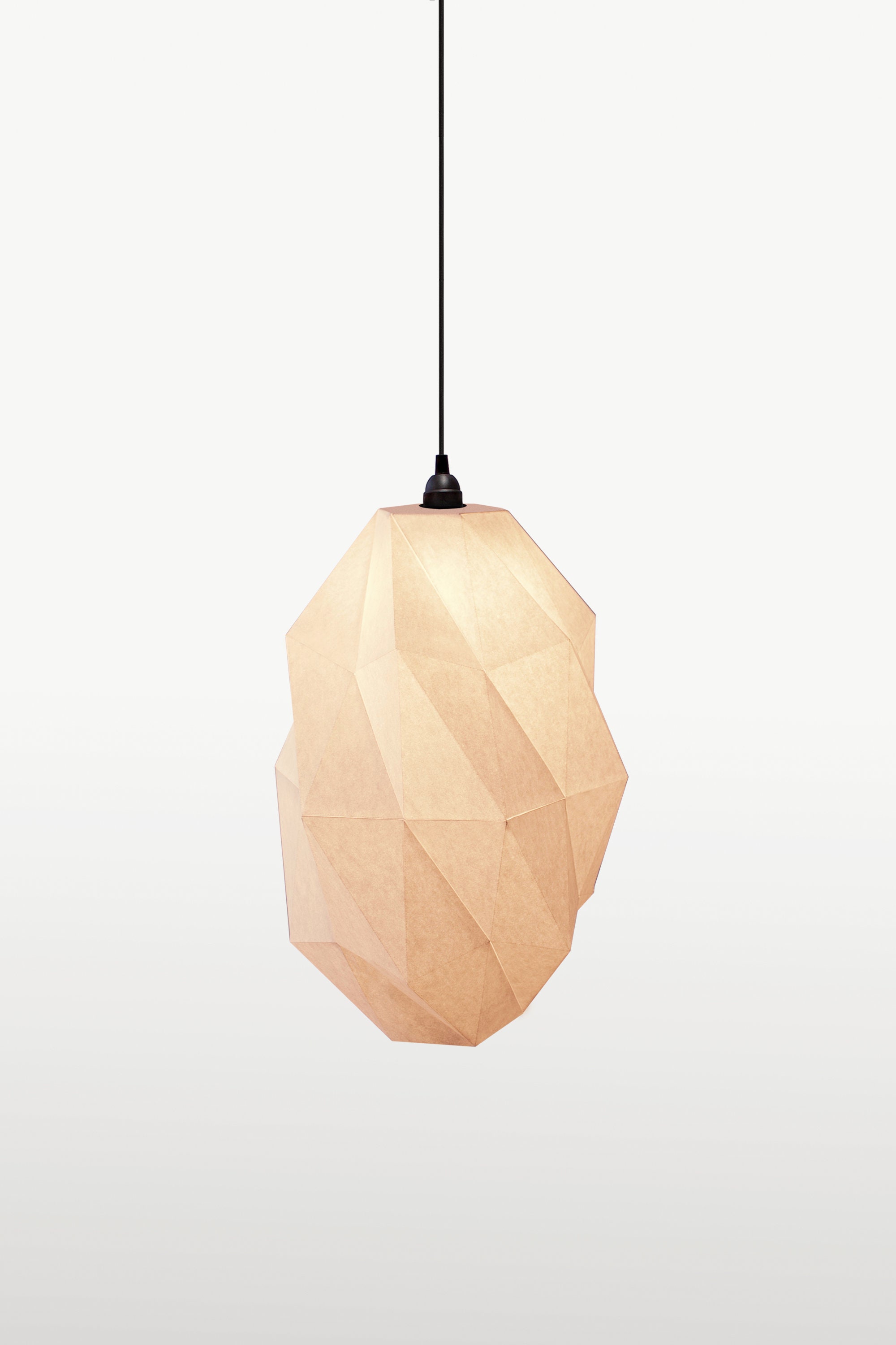 Cocoon Large - DIY Paper Lampshade | Instant PDF Download