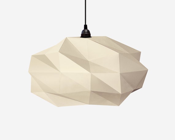 DIY Paper kumo 2 Origami Paper Lamp - Etsy