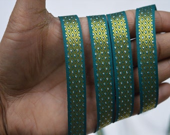 indian Lieferung wulstige Band trimmen 3,8 cm breit dekoratives N/ähen Handwerk um 9 Meter