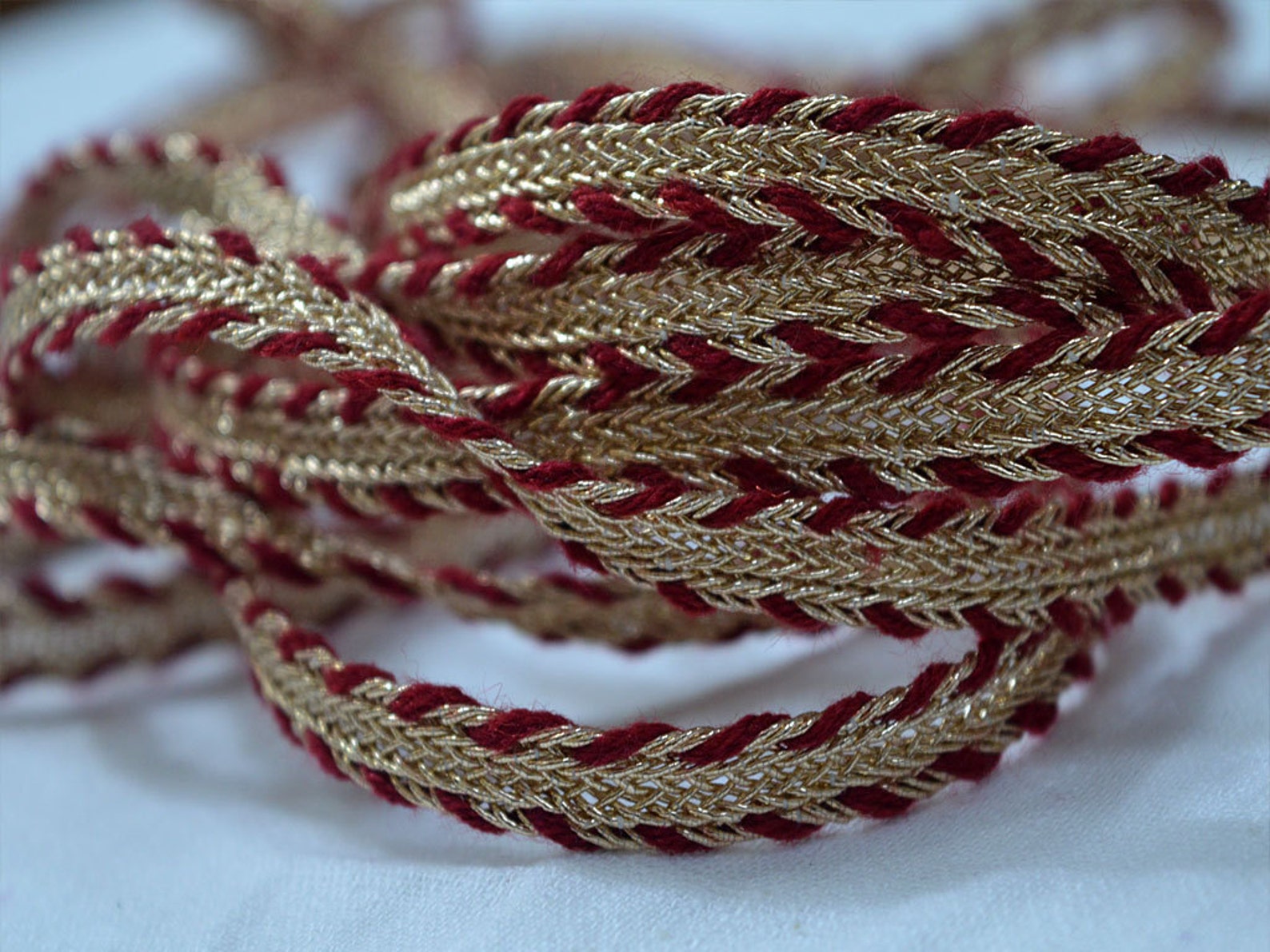 2 Yard Indian Decorative Ribbon Trim Braided Trim cording Etsy
