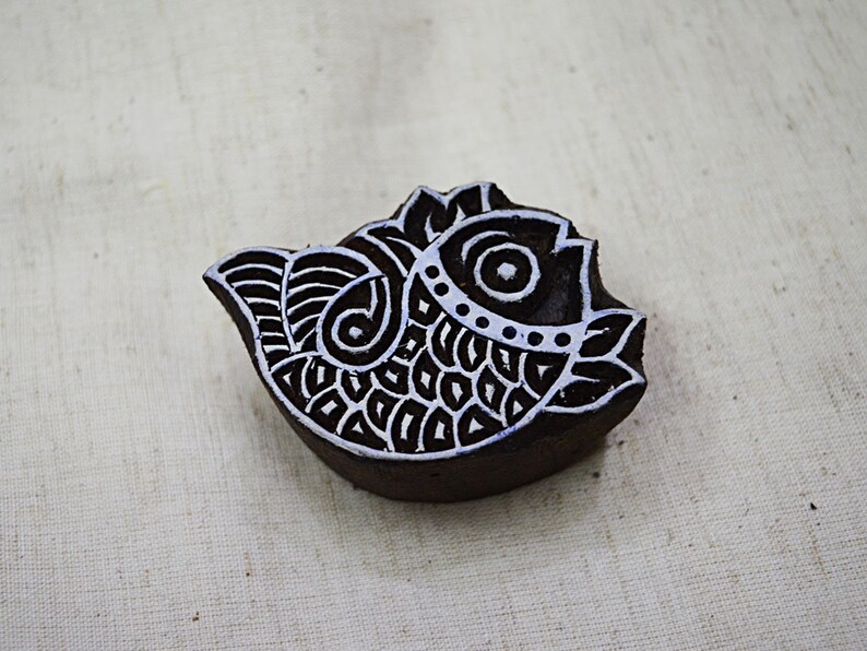 wooden stamping blocks