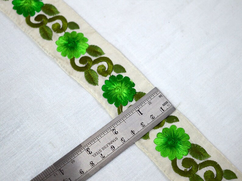 Fabric trims and embellishments Decorative Trims Embroidered Etsy