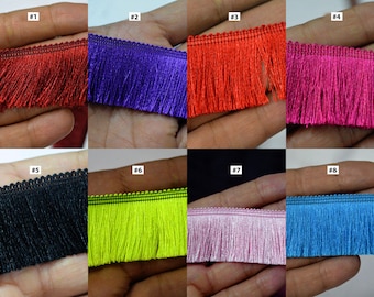2Yds Tassels Lace Trims Decor Tassel Fringe Craft DIY Sewing Curtain Width 2.5cm 2Yds Tassels Lace Trims Decor Tassel Fringe Craft DIY Sewing Curtain Width 2.5cm