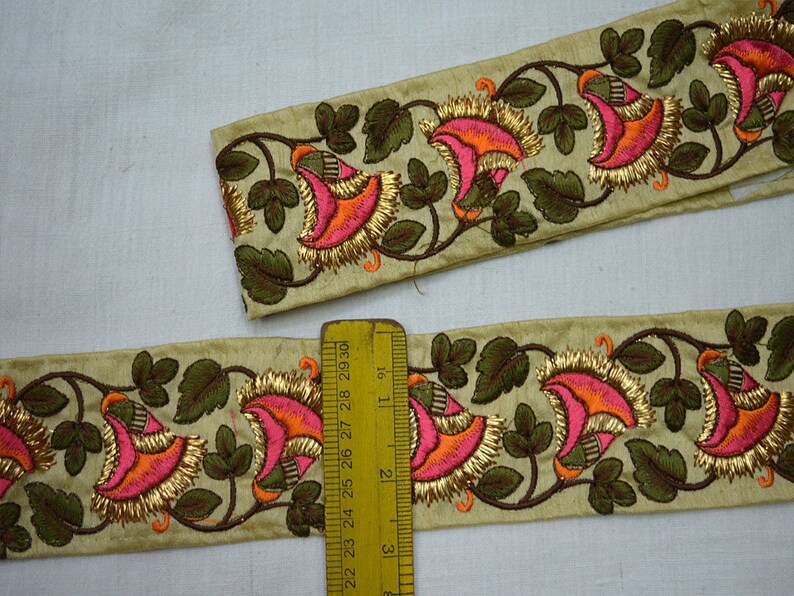 Fabric Trim and Embellishment Indian Trim By The Yard Etsy