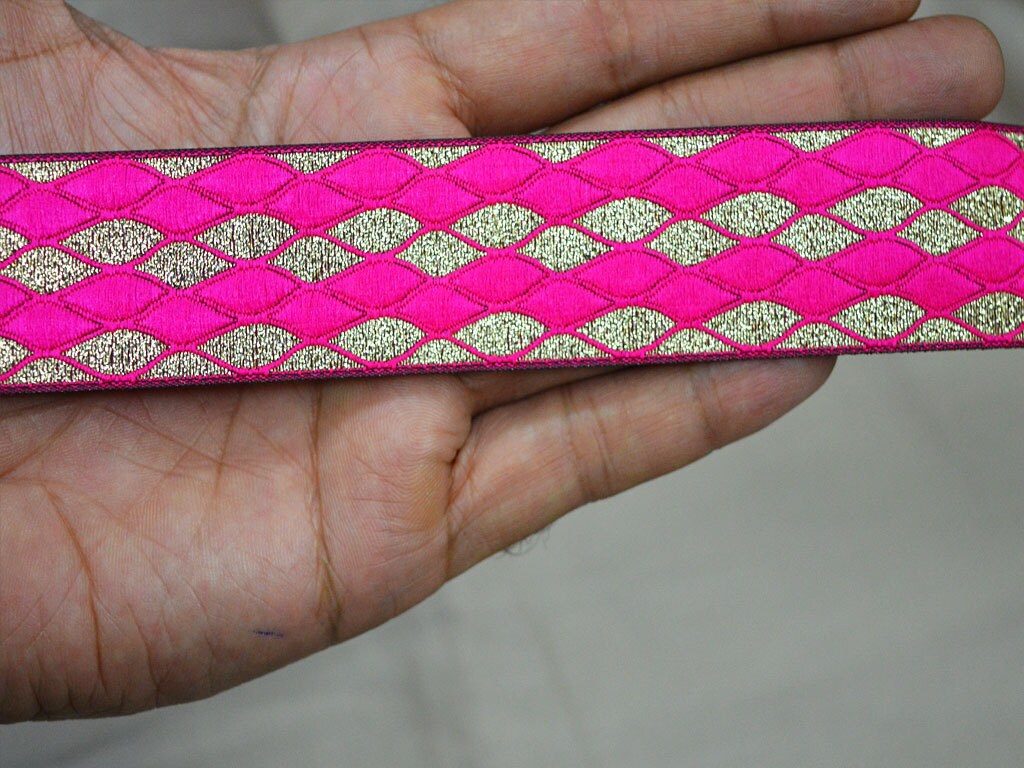 Wholesale Decorative Ribbon Trim By 4 Yard Brocade Jacquard Etsy