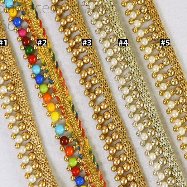 Beaded Ribbon Trim Etsy