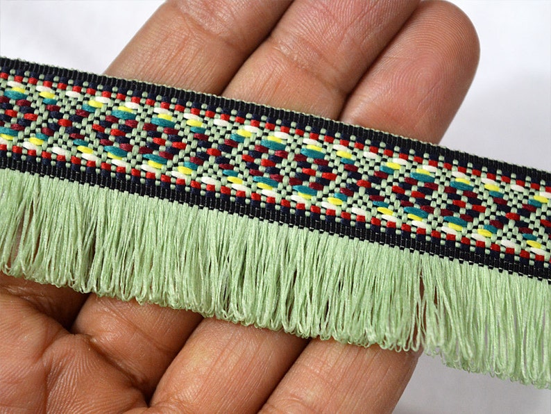 4 Yard Gypsy Bohemian Boho fringe trim Boho Fringe tape Etsy