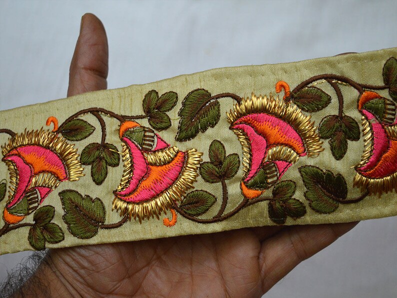 Fabric Trim and Embellishment Indian Trim By The Yard Etsy