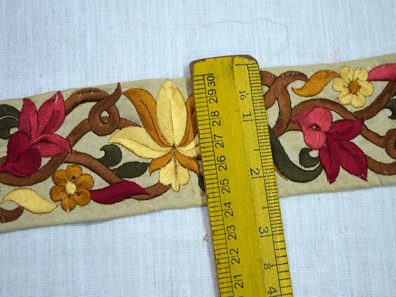 Indian Trim By The Yard Fabric Trim Craft Ribbon Trimmings Etsy