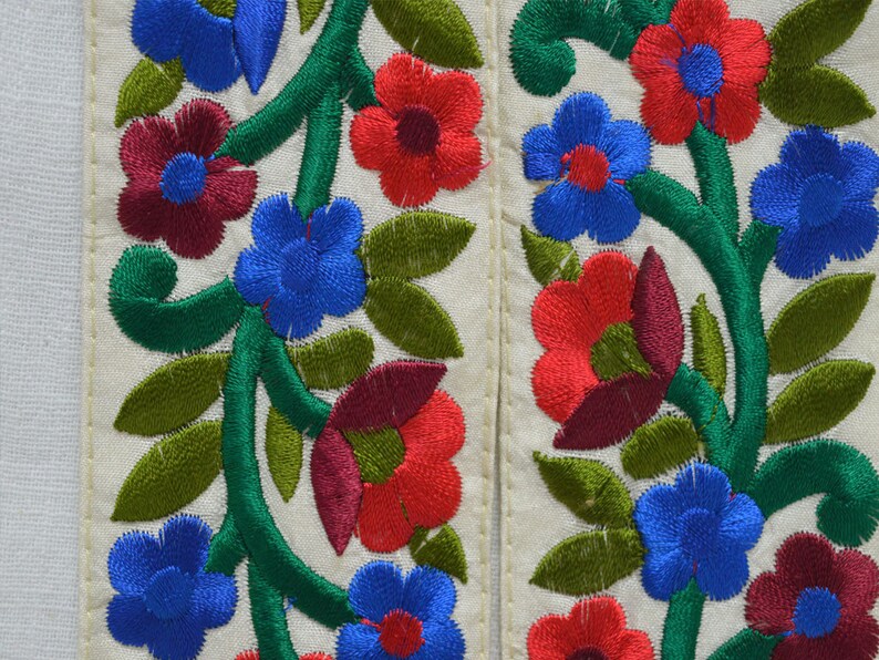 Wholesale Embroidered Trim Fabric trims and Embellishments Etsy