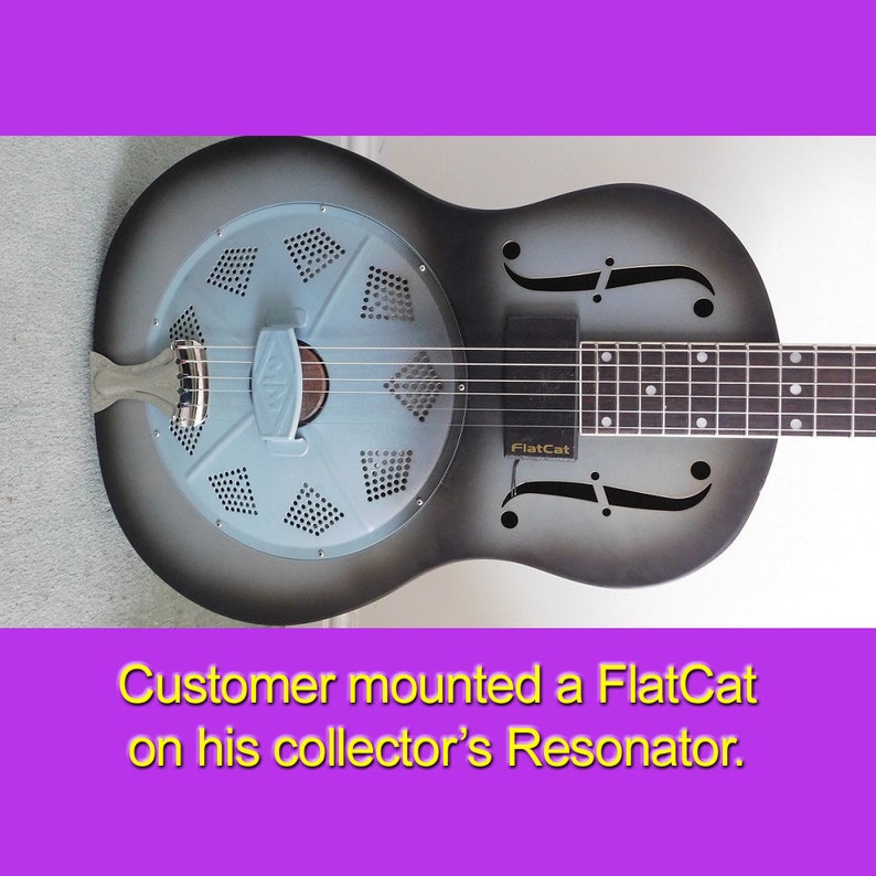 FlatCat ™ Aufbau-E-Gitarren-Tonabnehmer GEN 11 Bild 8
