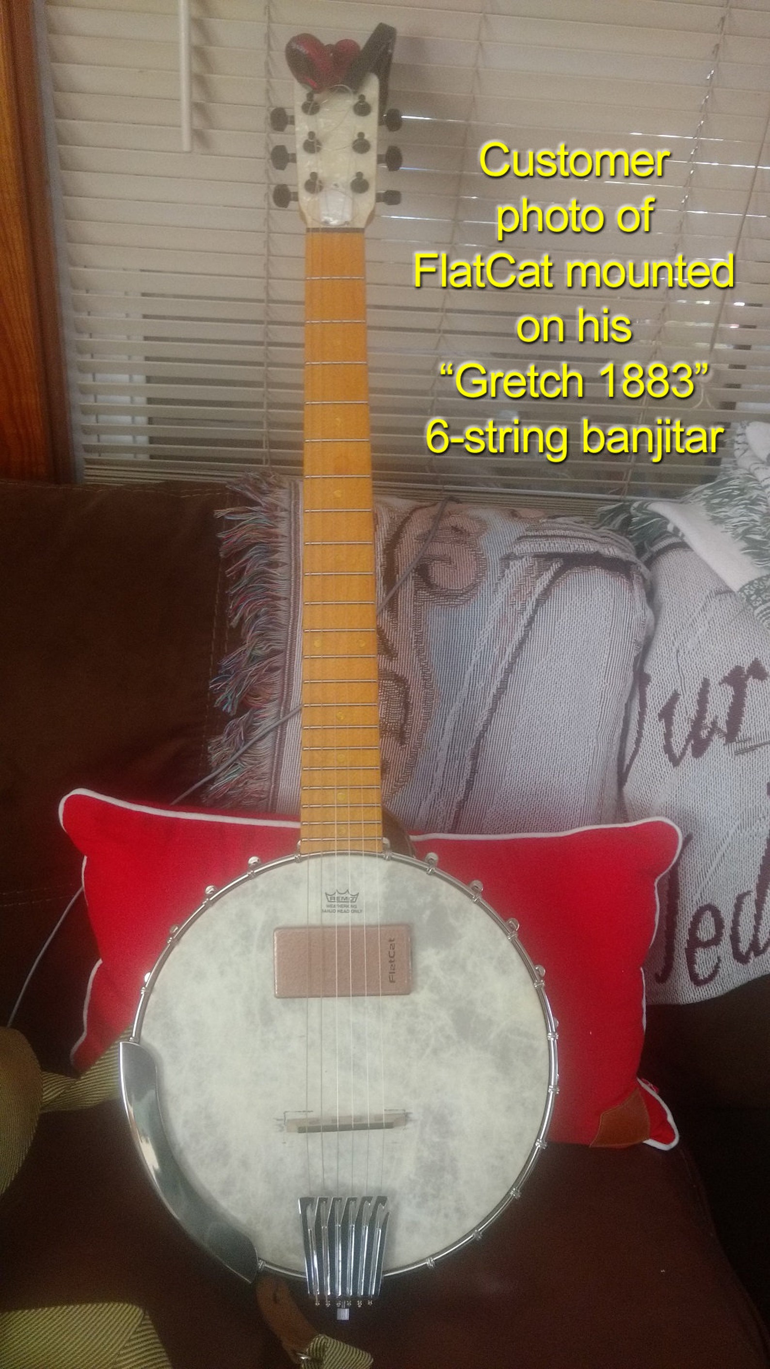 Flatcat™ Surfacemount Electric Guitar Pickup Etsy