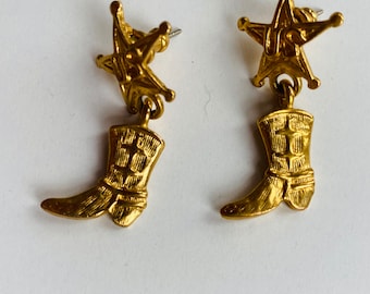 90S VINTAGE COWBOY Earrings