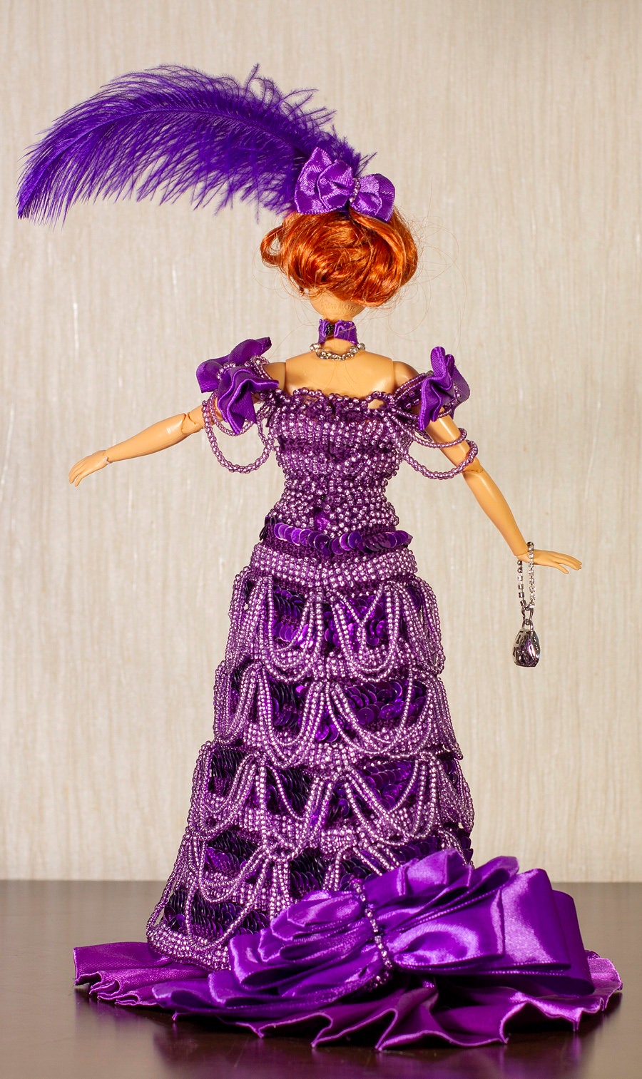 Paradise Crochet Doll P104 1903 Grand Ball Gown for 11 1/2 Etsy