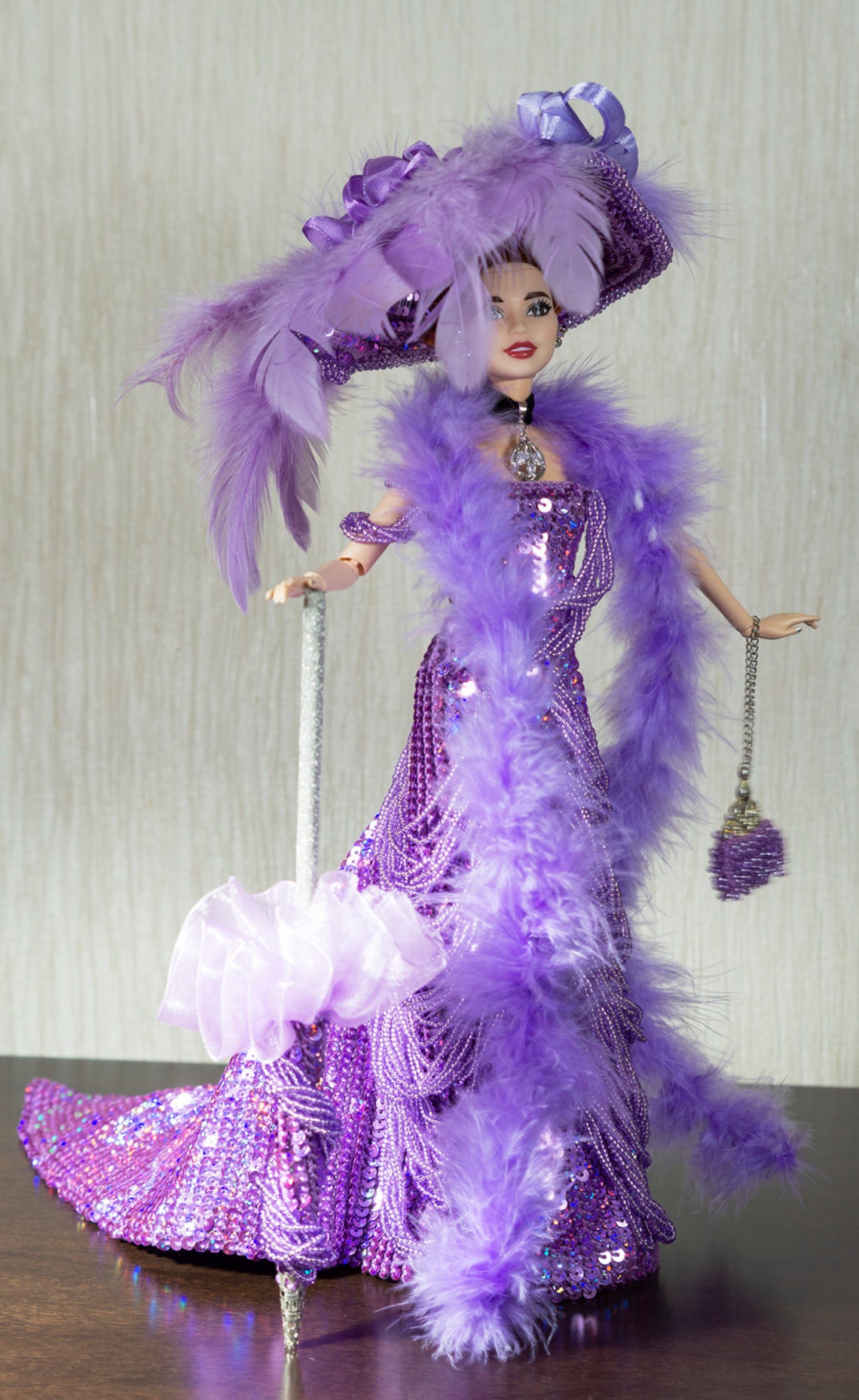 Paradise Crochet Doll 1909 San Francisco Frock Etsy