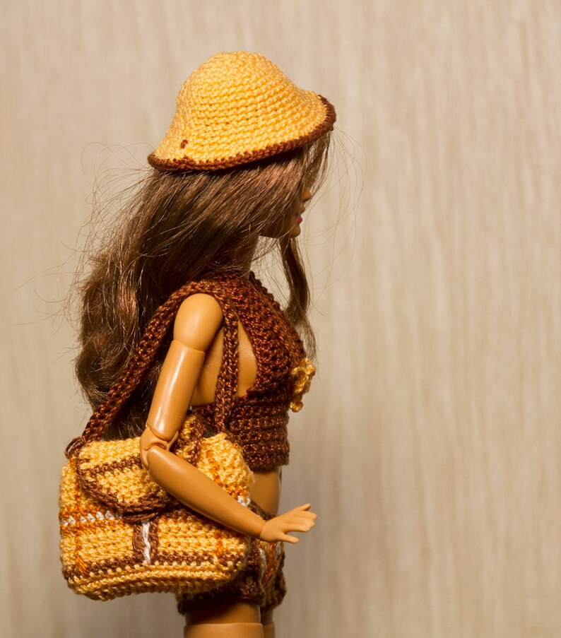 Barbie clothes Barbie crochet Handmade set for Barbie dolls Etsy