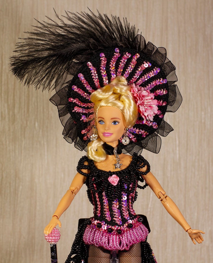 Paradise Crochet Collector Dolls P-098 1899 Wild West Showgirl - Etsy