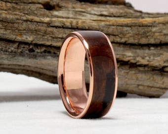 Copper wood ring deals