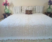 264x160 cm. handmade moroccan Heavy Blanket Super Soft Long Shaggy Chic Fuzzy COTTON Warm Elegant Cozy With Fluffy,berber Throw Blanket