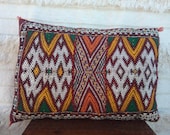 Vintage berber pillow CASE , Decorative pillow, handmade moroccan pillow