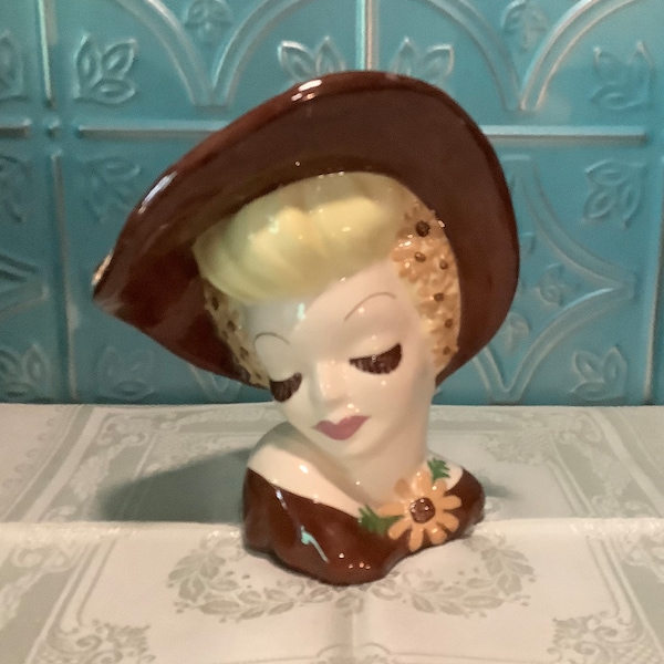 Lady Head Vase Buy Online Etsy