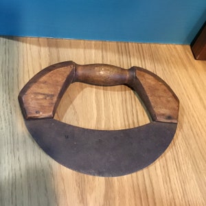 Wood and Metal Food Chopper