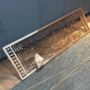 Stick and Ball Fretwork Panel