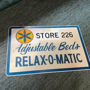Large RELAX-O-MATIC Double Sided Sign