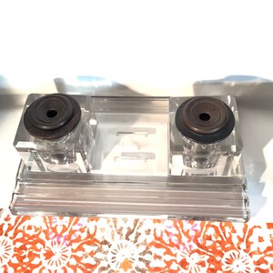 Antique Double Sengbusch Self Closing Ink Set